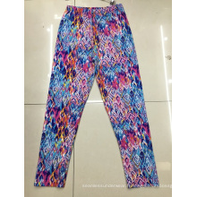 Ladies tricoté nouveau motif imprimé culotte pantalon